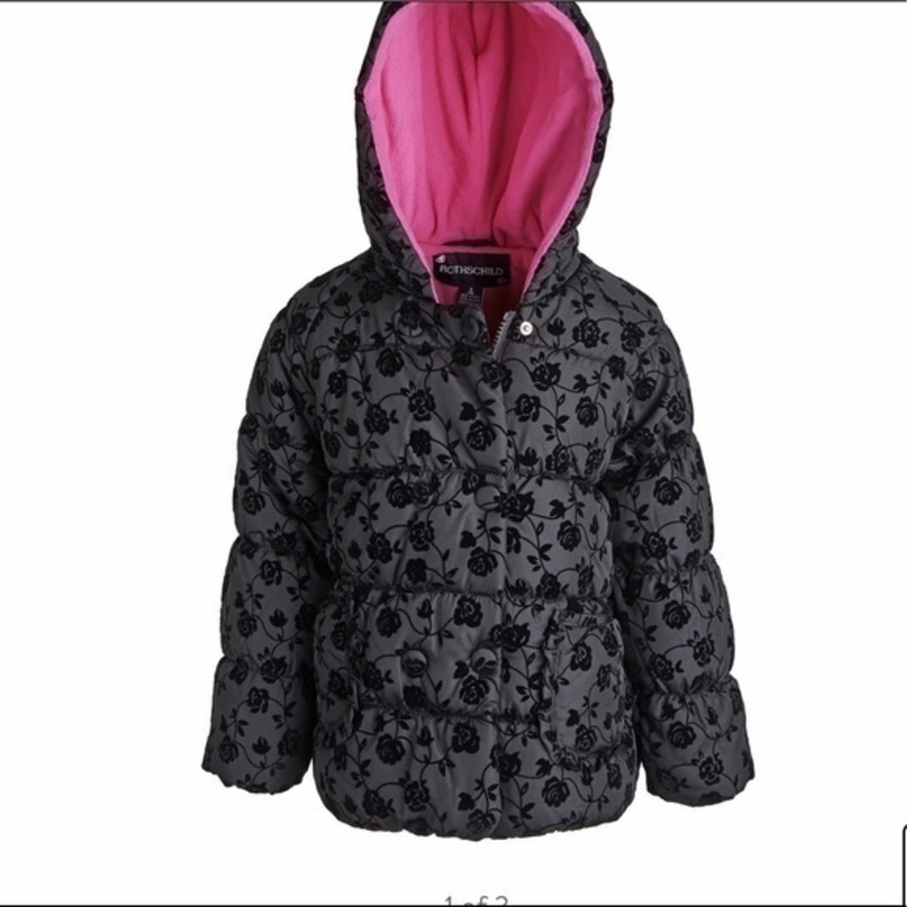 Rothschild Little Girls Down Alternative Fleece